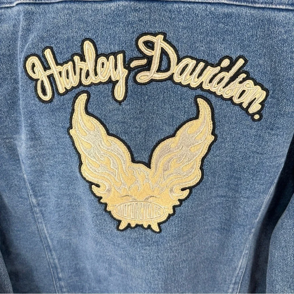 Harley Davidson Women’s Denim Jacket XL